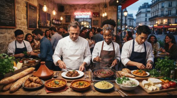 Découvrez comment l'immigration a métamorphosé la gastronomie française