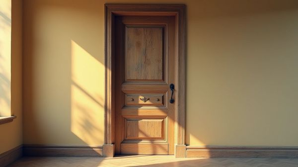 Isoler une vieille porte d'entrée en bois correctement